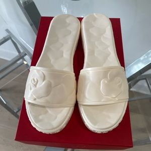 Valentino Garavani platform poolside mule sandals